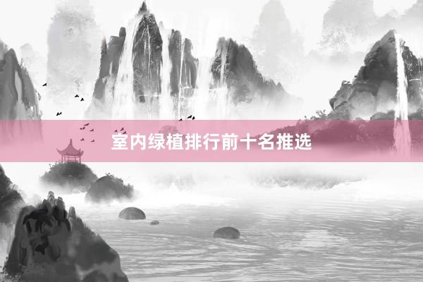 室内绿植排行前十名推选